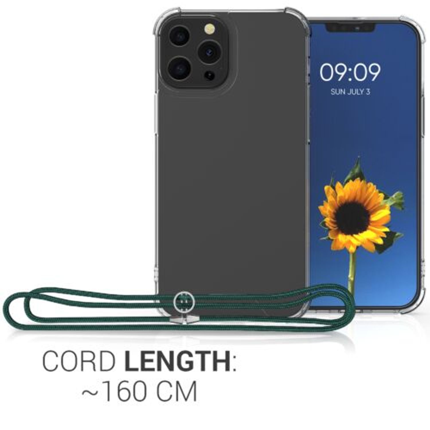 Husa pentru iPhone 13 Pro, Silicon, Transparent, 55963.80 fotografia produsului View 4 L