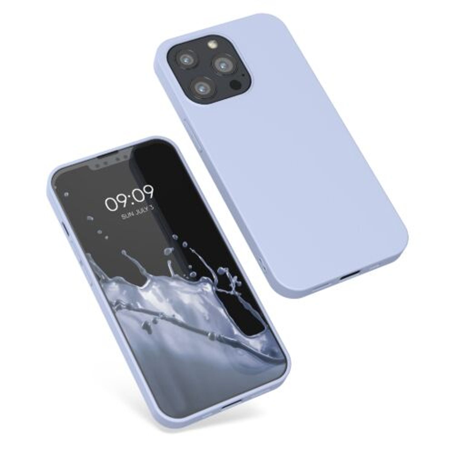 Husa pentru iPhone 13 Pro, Silicon, Albastru, 55958.58 fotografia produsului View 2 L