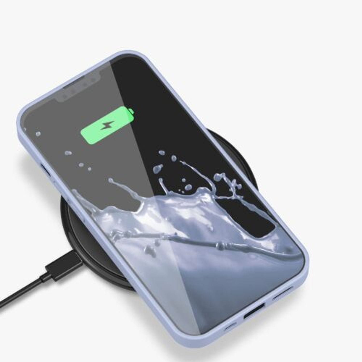 Husa pentru iPhone 13 Pro, Silicon, Albastru, 55958.58 fotografia produsului View 11 L