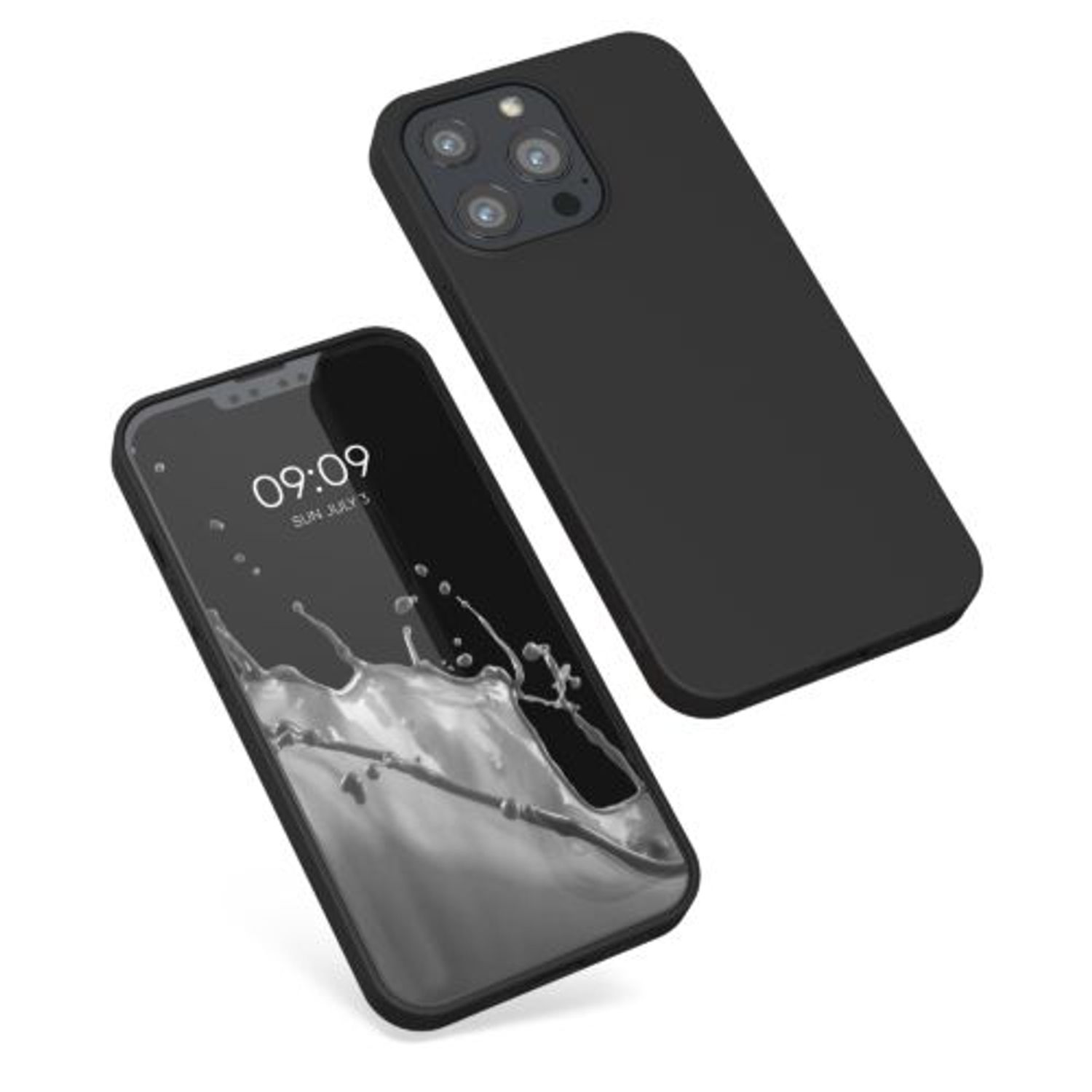 Husa pentru iPhone 13 Pro, Silicon, Negru, 55958.47 fotografia produsului View 2 L
