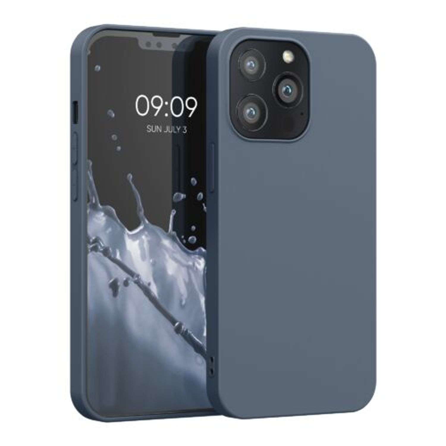 Husa pentru iPhone 13 Pro, Silicon, Albastru, 55958.202 fotografia produsului