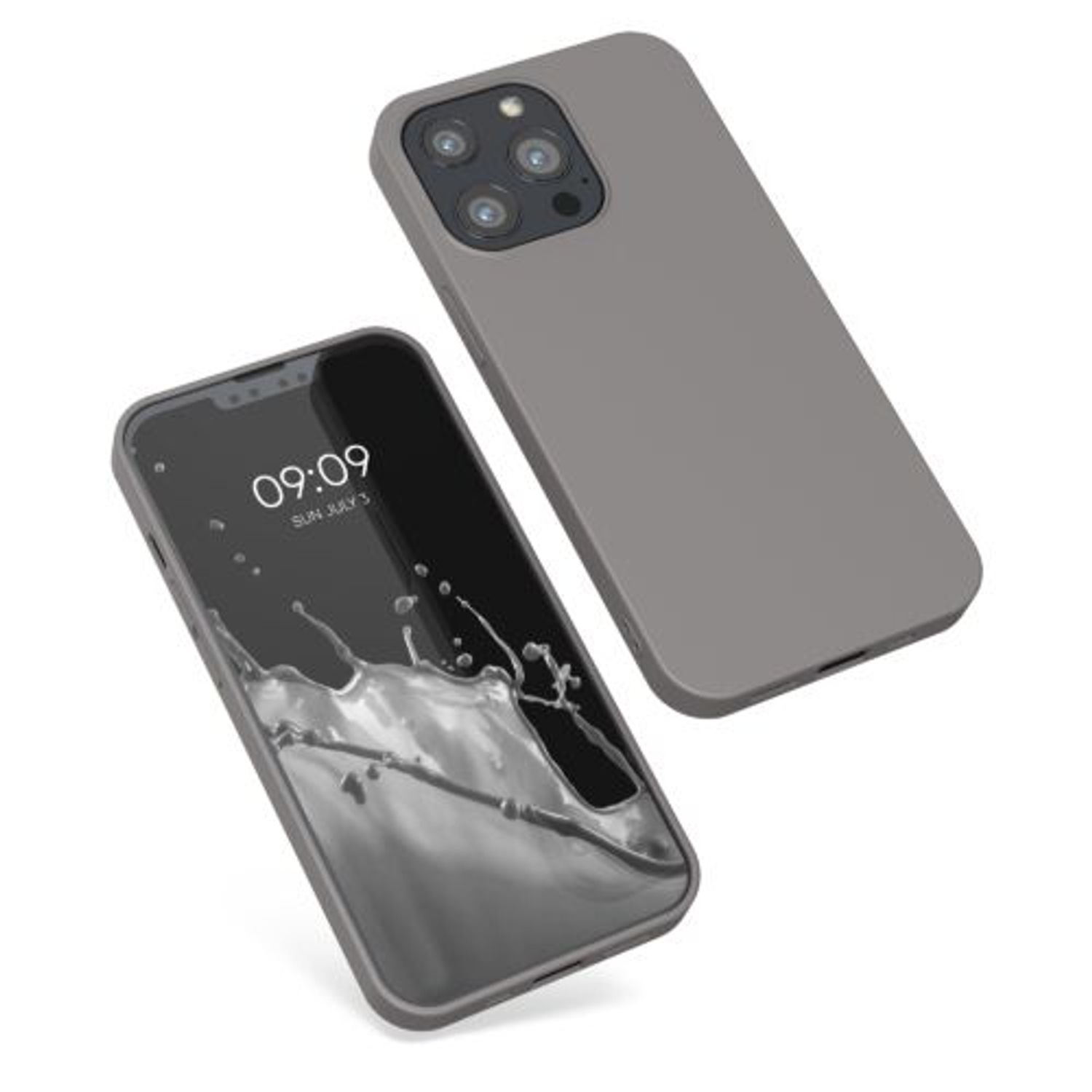 Husa pentru iPhone 13 Pro, Silicon, Gri, 55958.155 fotografia produsului View 2 L