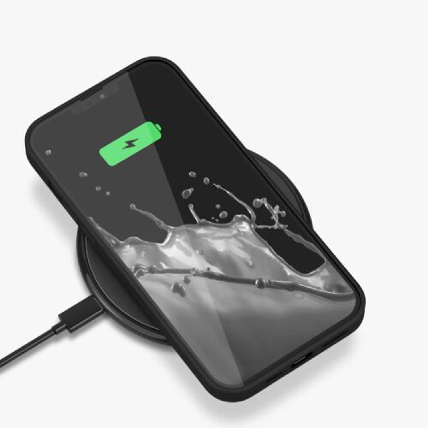 Husa pentru iPhone 13 Pro Max, Silicon, Negru, 55975.47 fotografia produsului View 8 L