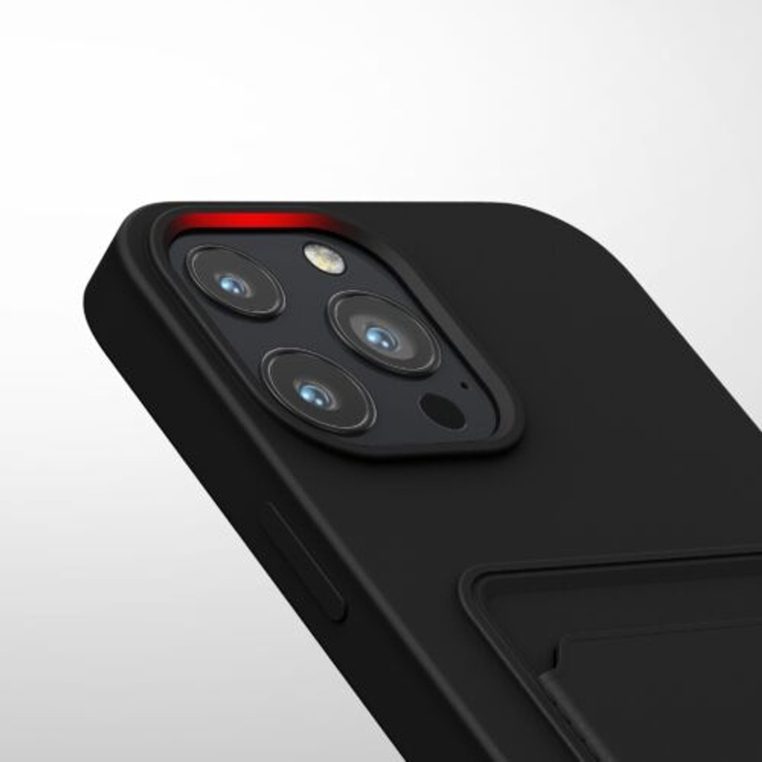 Husa pentru iPhone 13 Pro Max, Silicon, Negru, 55982.01 fotografia produsului View 8 L