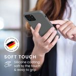 Husa pentru iPhone 13 Pro Max, Silicon, Gri, 55975.155 fotografia produsului View 4 S