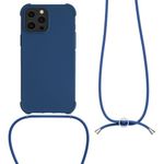 Husa pentru iPhone 13 Pro Max, Silicon, Albastru, 55977.17 fotografia produsului View 2 S