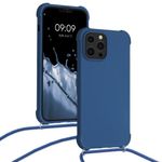 Husa pentru iPhone 13 Pro Max, Silicon, Albastru, 55977.17 fotografia produsului View 5 S