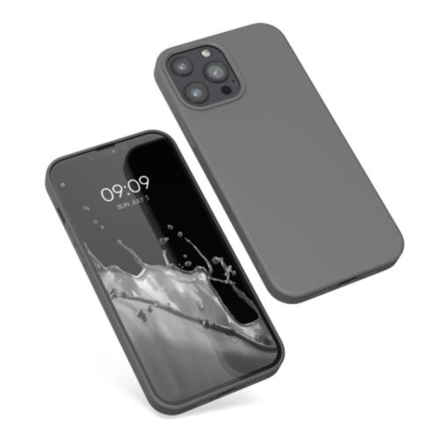 Husa pentru iPhone 13 Pro Max, Silicon, Gri, 55975.155 fotografia produsului View 2 L