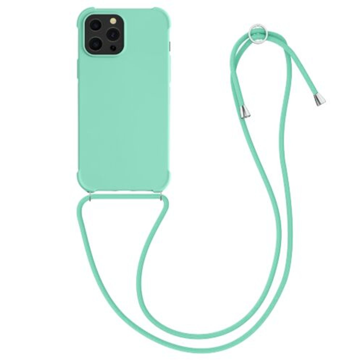 Husa pentru iPhone 13 Pro Max, Silicon, Verde, 55977.71 fotografia produsului