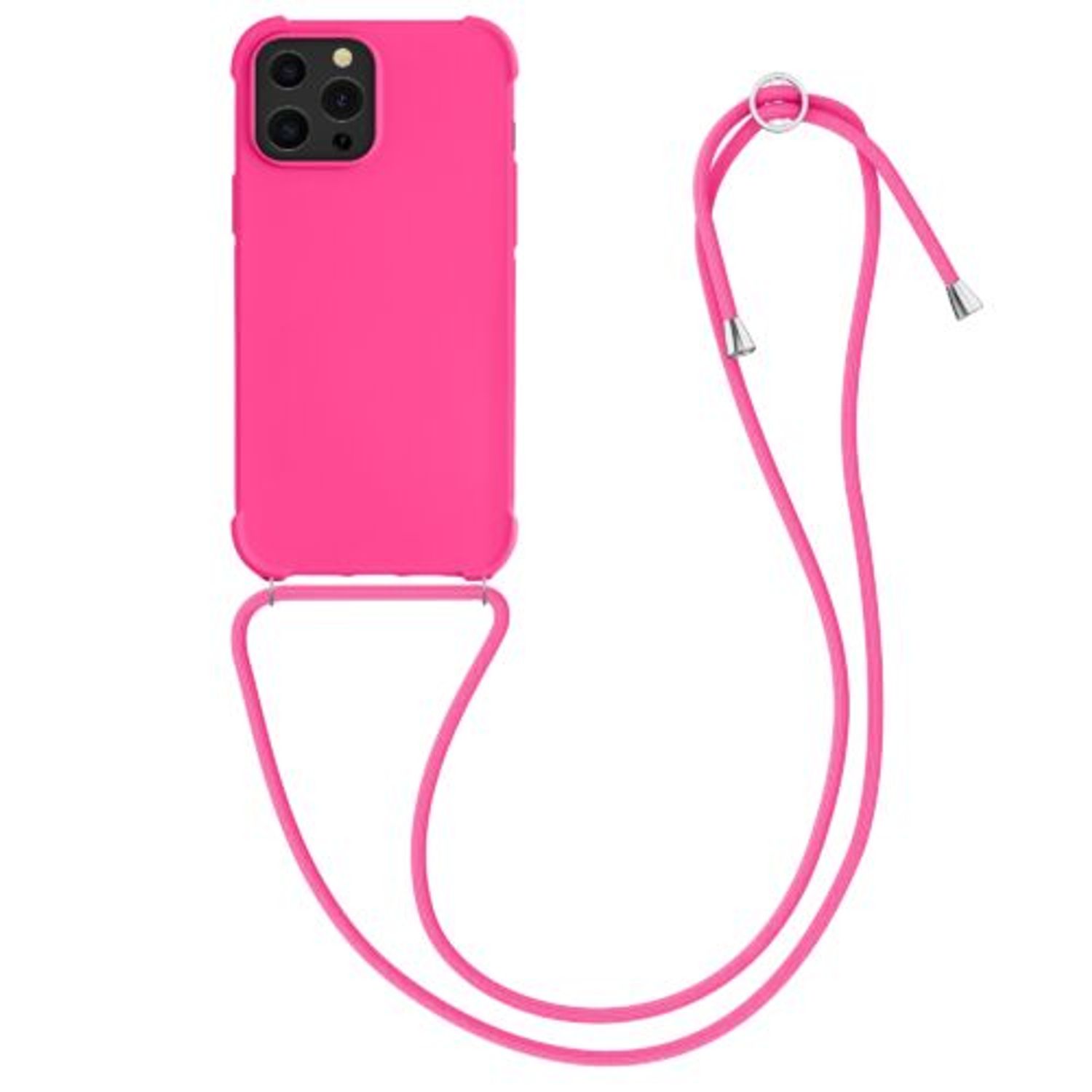 Husa pentru iPhone 13 Pro Max, Silicon, Roz, 55977.77 fotografia produsului