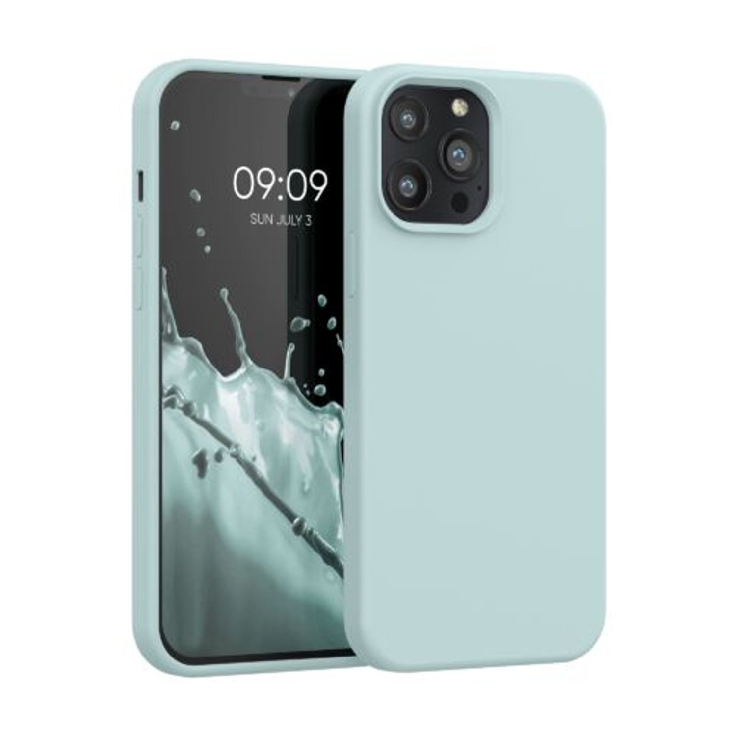 Husa pentru iPhone 13 Pro Max, Silicon, Verde, 55881.200 fotografia produsului