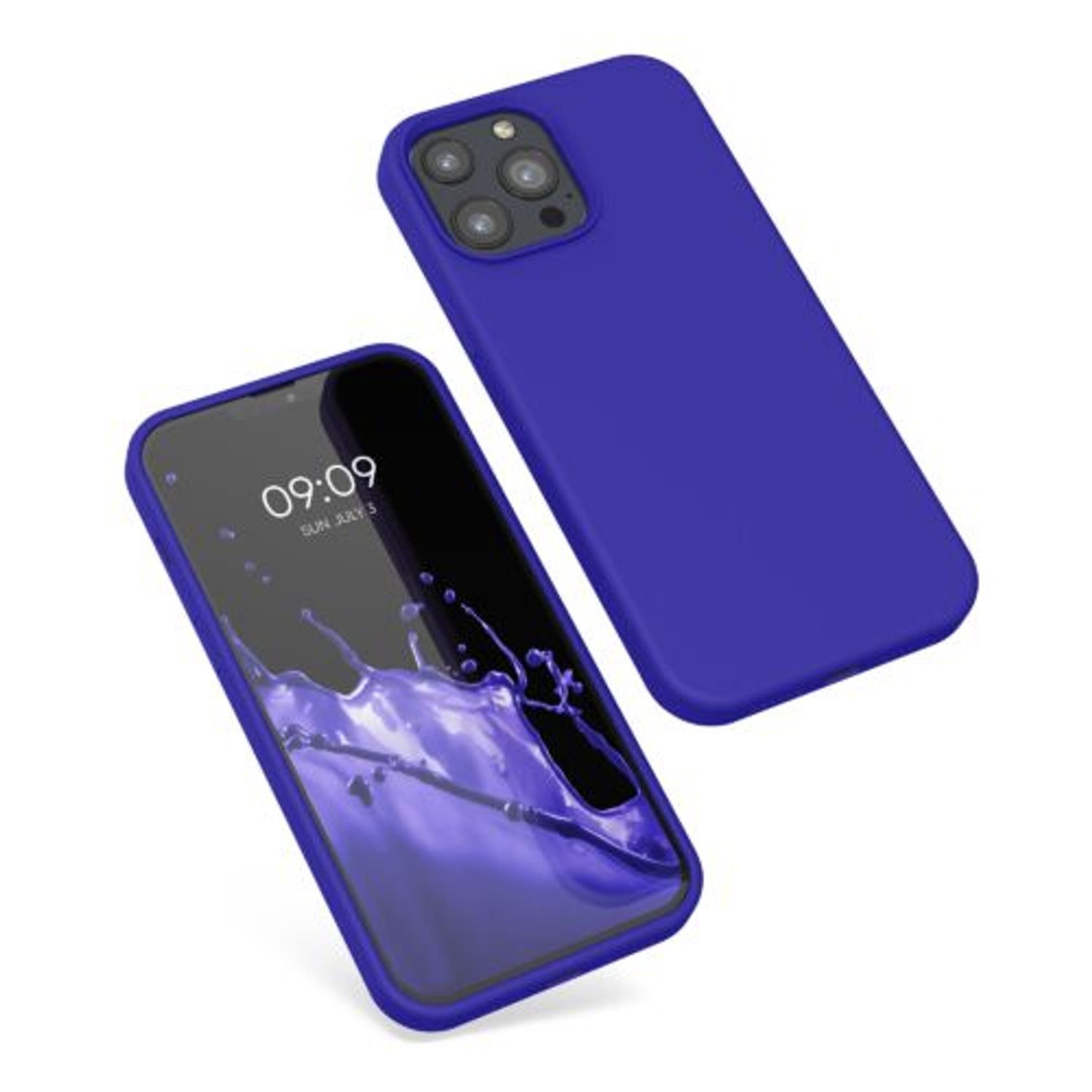 Husa pentru iPhone 13 Pro Max, Silicon, Albastru, 55881.134 fotografia produsului View 2 L