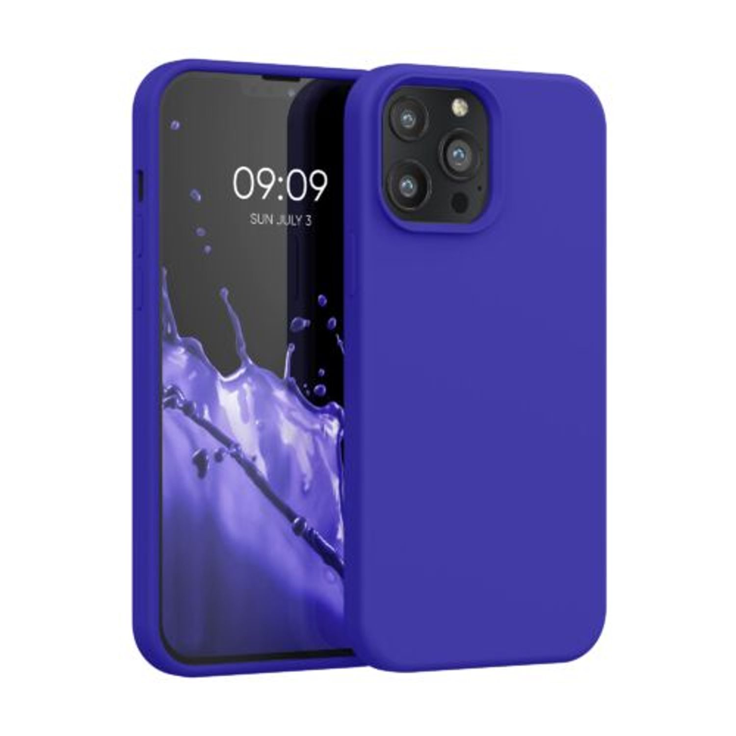 Husa pentru iPhone 13 Pro Max, Silicon, Albastru, 55881.134 fotografia produsului