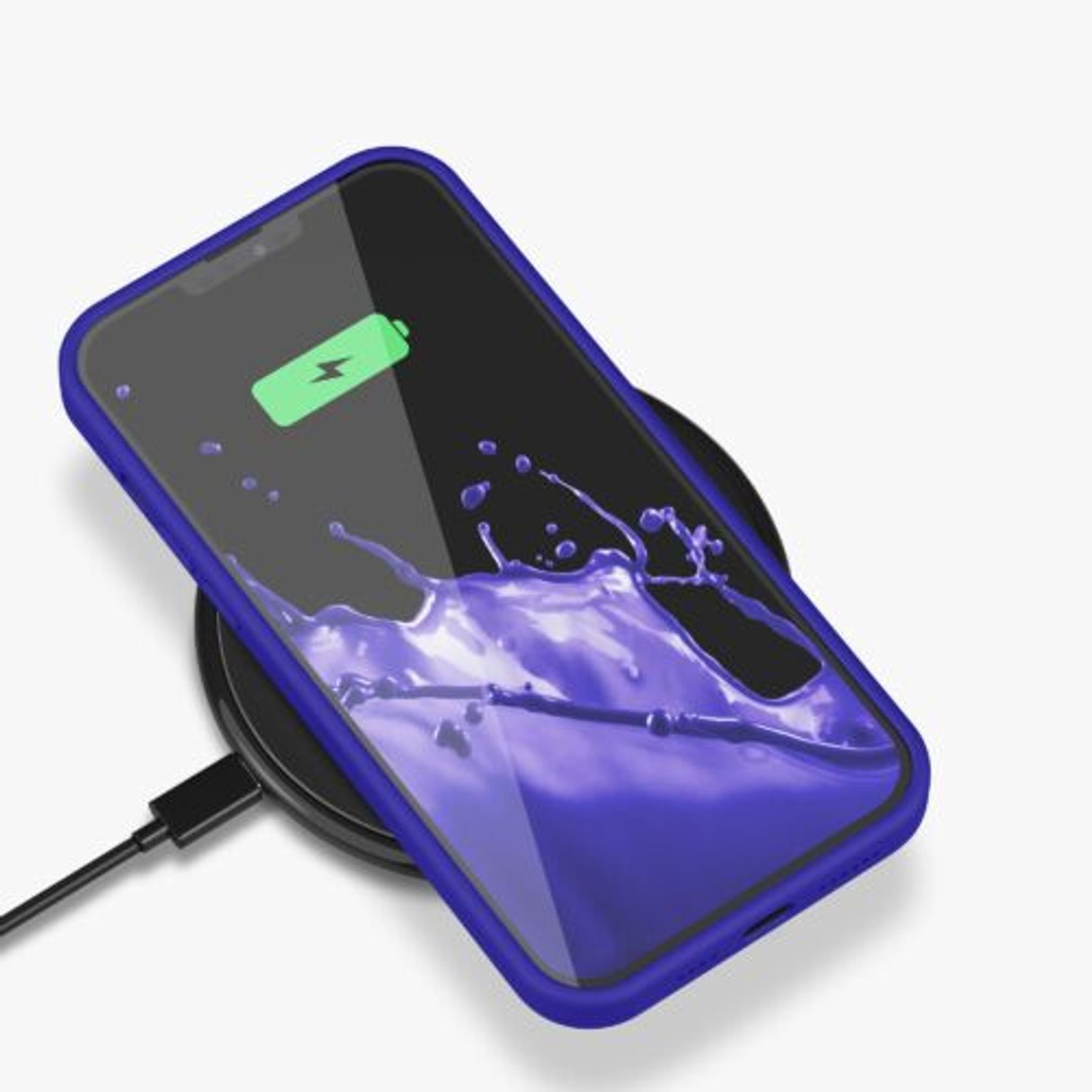 Husa pentru iPhone 13 Pro Max, Silicon, Albastru, 55881.134 fotografia produsului View 10 L