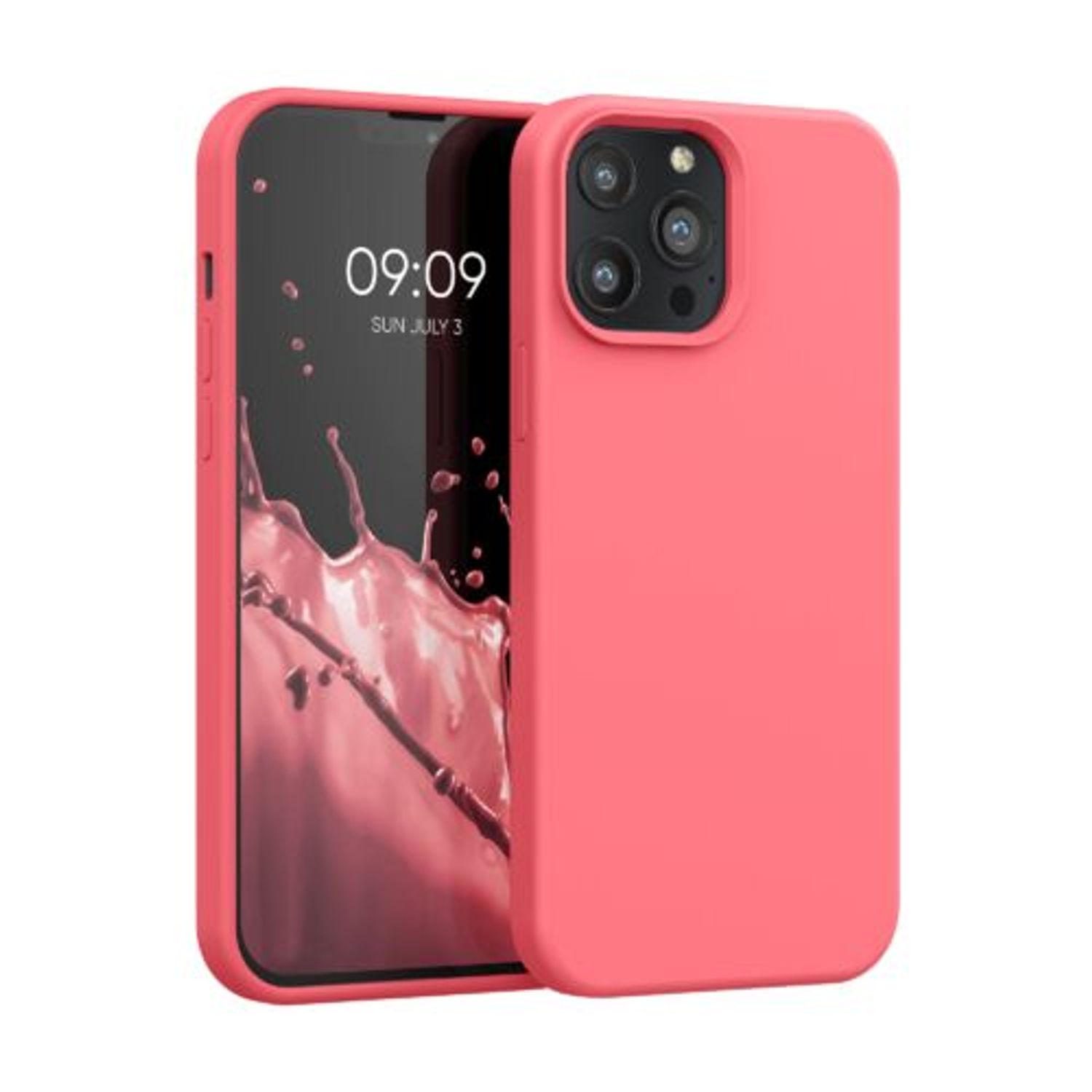 Husa pentru iPhone 13 Pro Max, Silicon, Roz, 55881.103 fotografia produsului