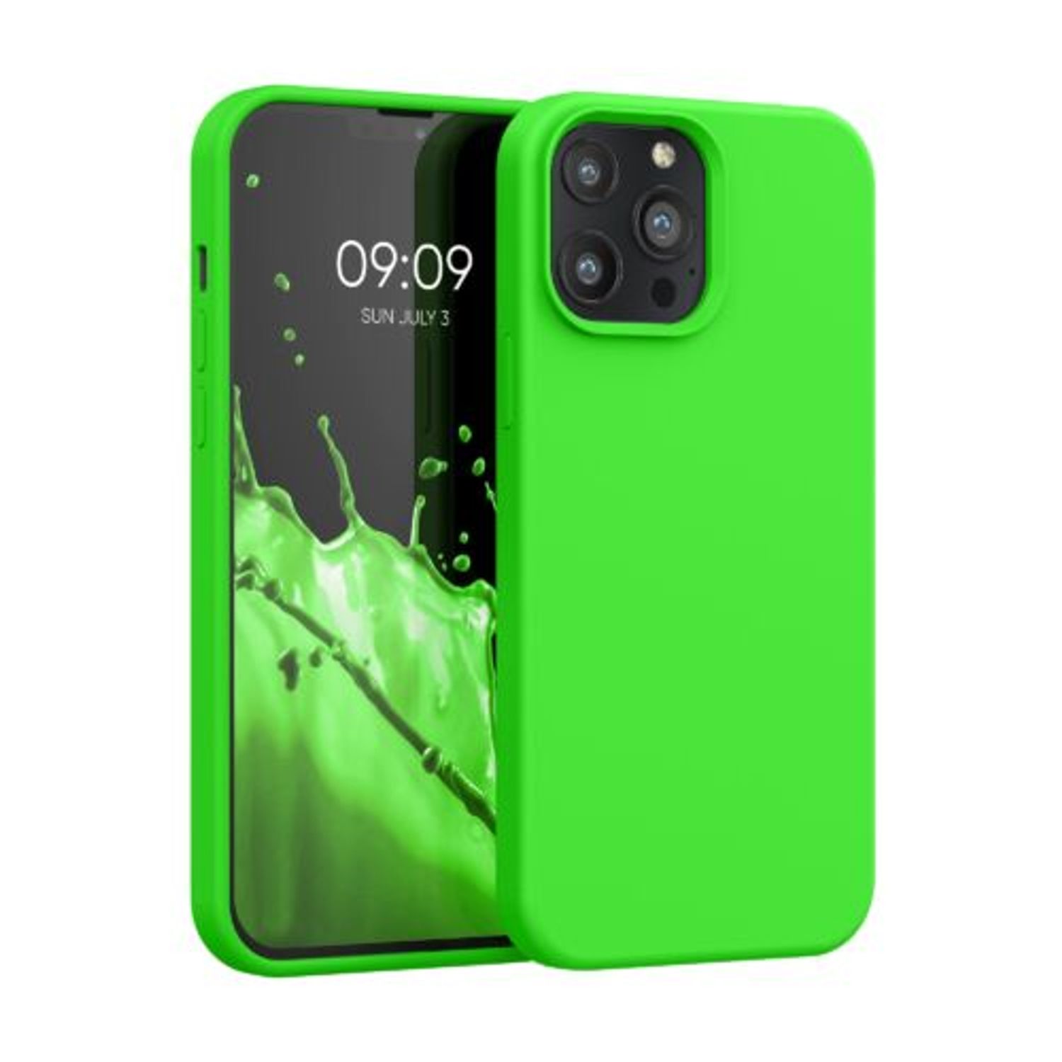 Husa pentru iPhone 13 Pro Max, Silicon, Verde, 55881.159 fotografia produsului