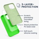 Husa pentru iPhone 13 Pro Max, Silicon, Verde, 55881.159 fotografia produsului View 6 S