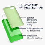 Husa pentru Apple iPhone 8/iPhone 7/iPhone SE 2, Silicon, Verde, 40225.159 fotografia produsului View 4 S