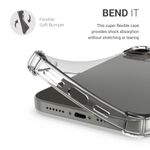 Husa pentru iPhone 13 Pro Max, Silicon, Transparent, 55973.03 fotografia produsului View 3 S