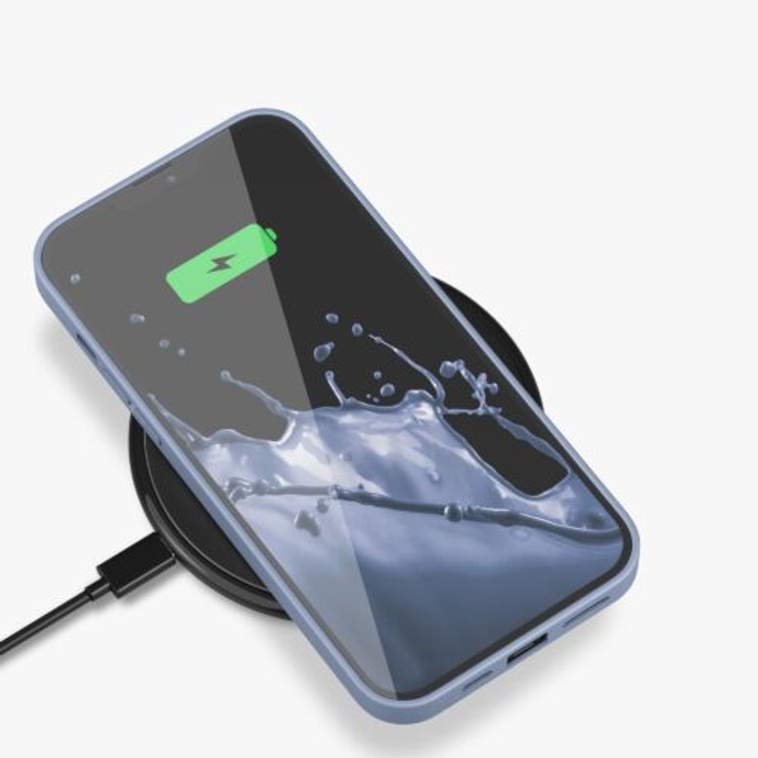 Husa pentru iPhone 13 Pro Max, Silicon, Albastru, 55971.58 fotografia produsului View 11 L