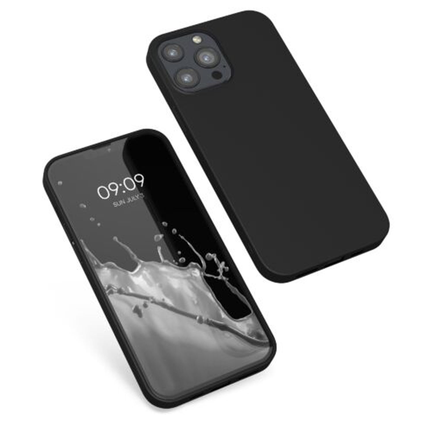 Husa pentru iPhone 13 Pro Max, Silicon, Negru, 55971.47 fotografia produsului View 2 L