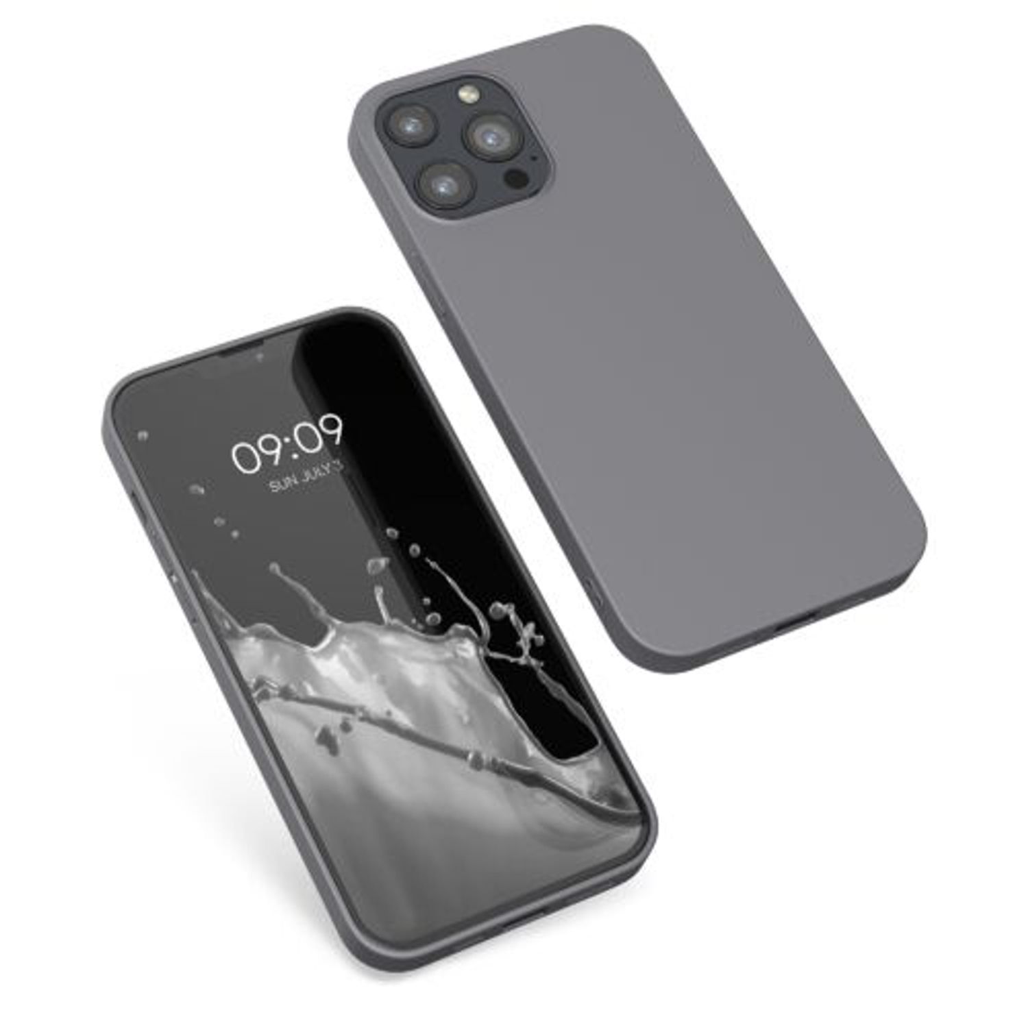 Husa pentru iPhone 13 Pro Max, Silicon, Gri, 55971.155 fotografia produsului View 2 L