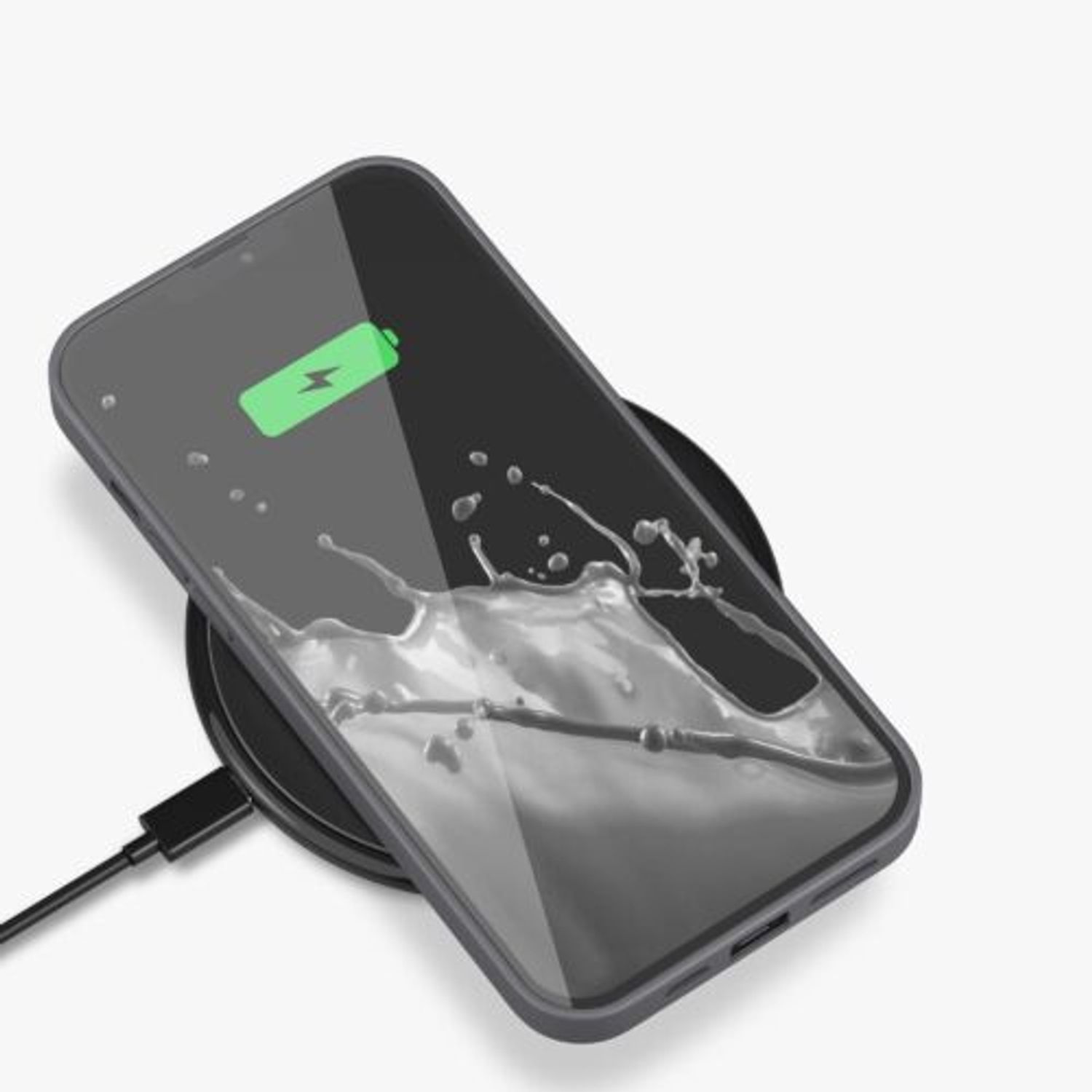 Husa pentru iPhone 13 Pro Max, Silicon, Gri, 55971.155 fotografia produsului View 10 L