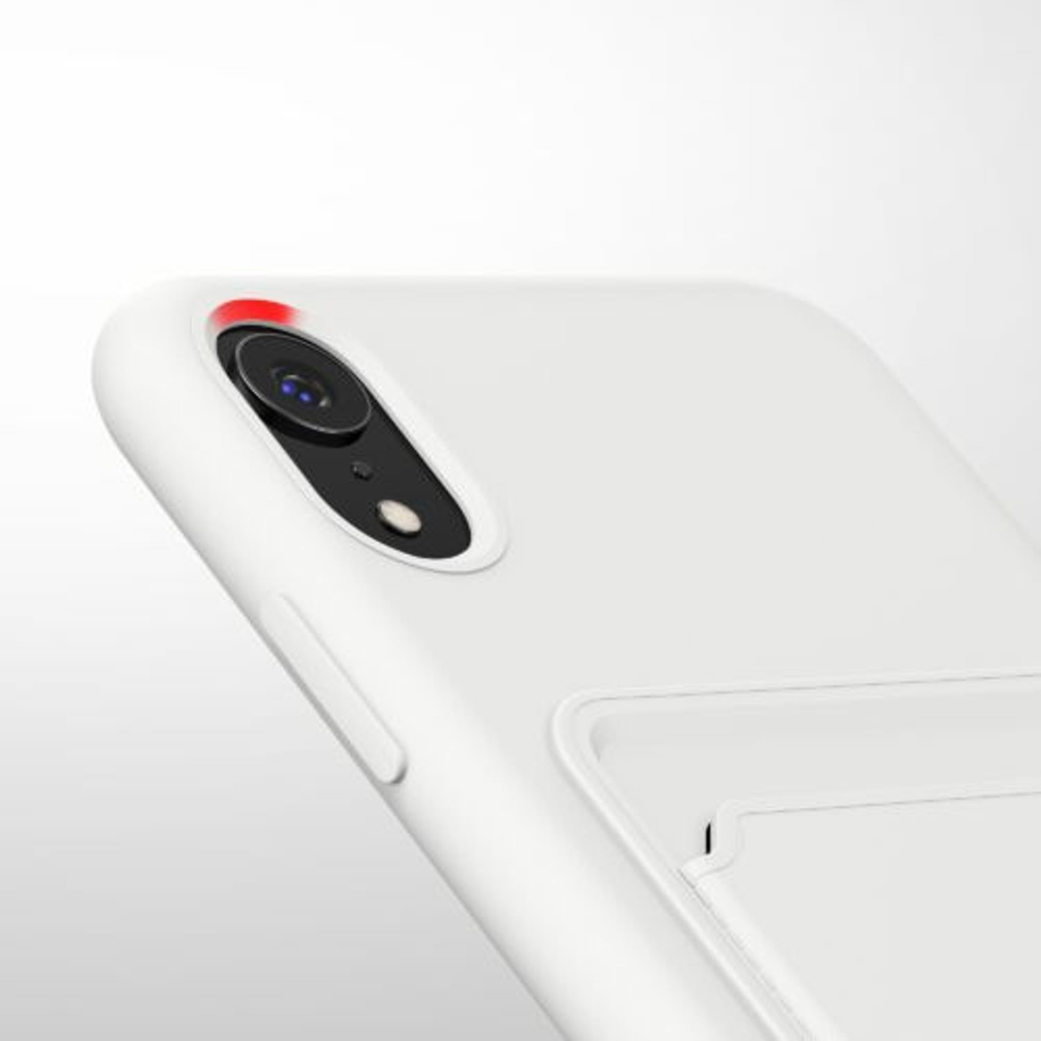 Husa pentru iPhone XR, Silicon, Alb, 55116.02 fotografia produsului View 9 L