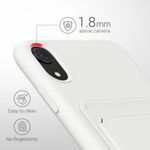 Husa pentru iPhone XR, Silicon, Alb, 55116.02 fotografia produsului View 4 S