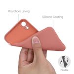 Husa pentru iPhone XR, Silicon, Rose Gold, 49983.215 fotografia produsului View 5 S