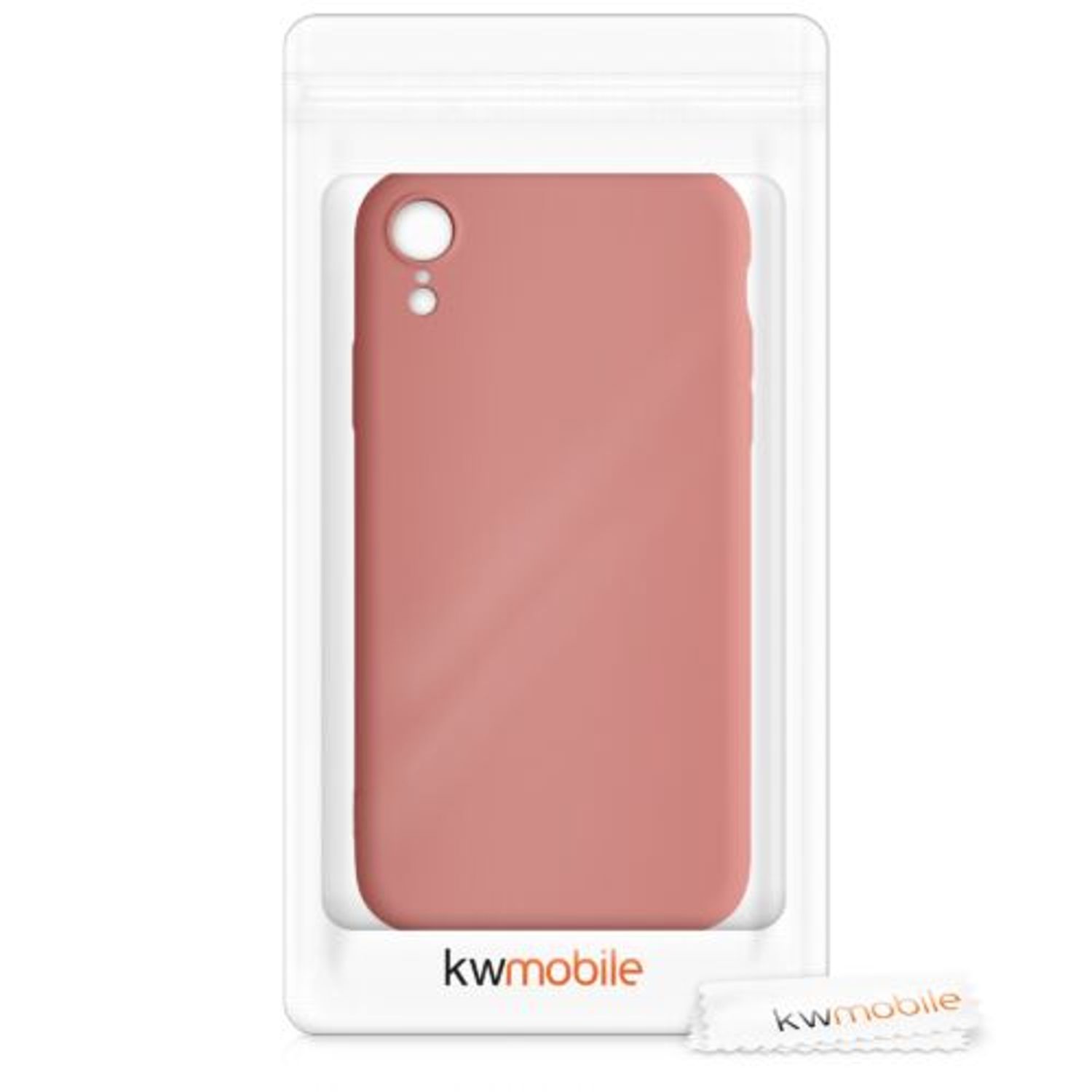 Husa pentru iPhone XR, Silicon, Rose Gold, 49983.215 fotografia produsului View 7 L
