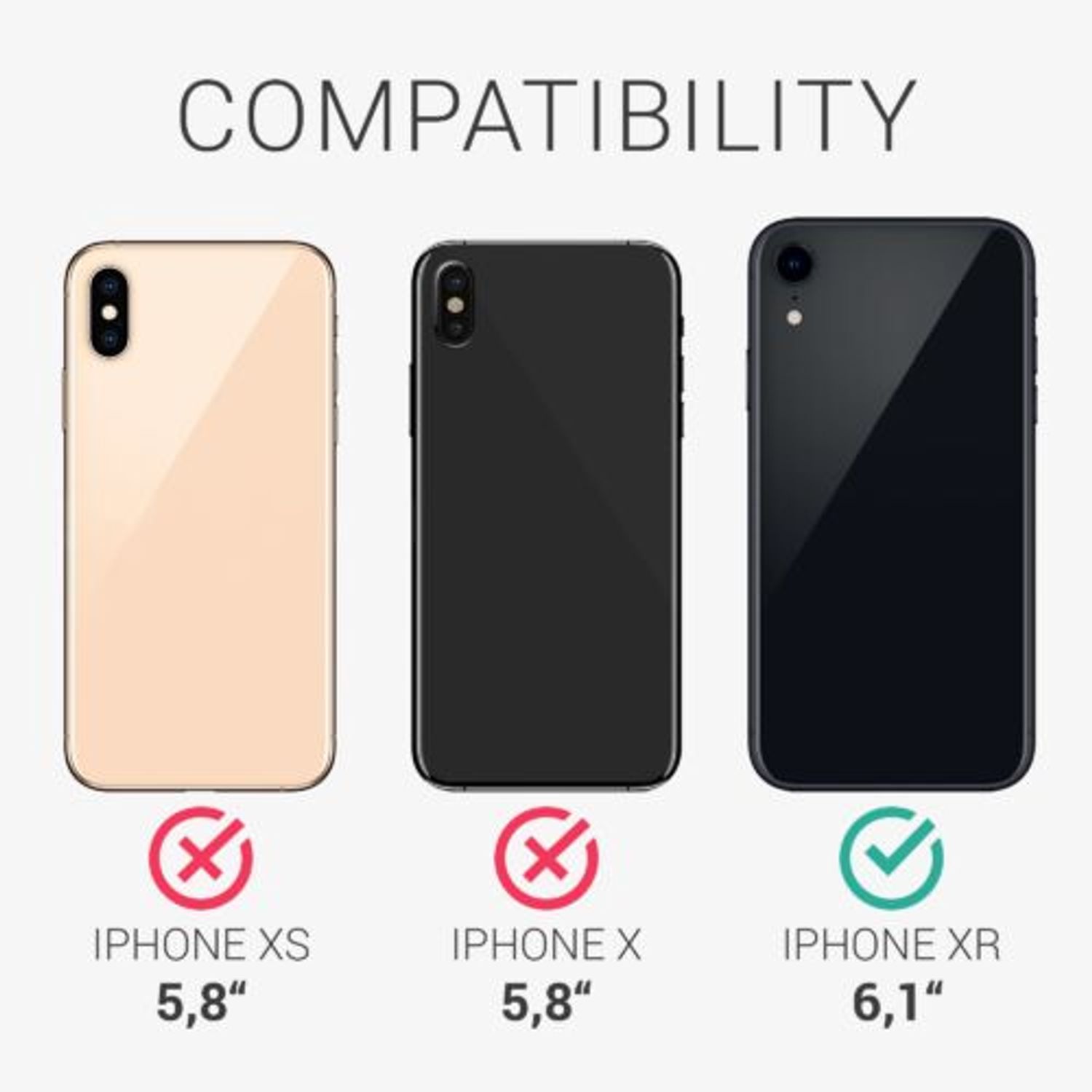 Husa pentru iPhone XR, Silicon, Galben, 49983.217 fotografia produsului View 3 L