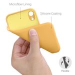 Husa pentru iPhone XR, Silicon, Galben, 49983.217 fotografia produsului View 5 S