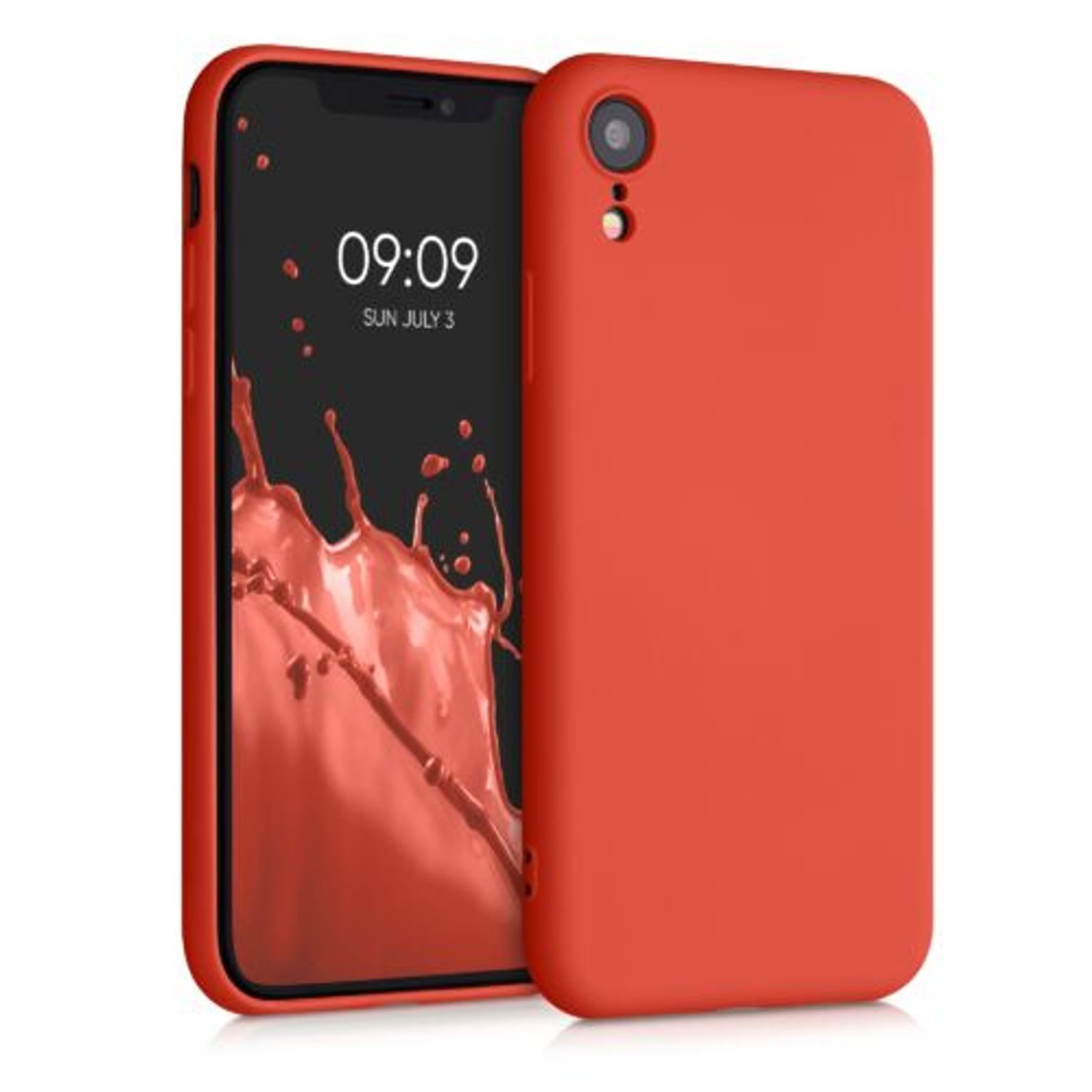 Husa pentru iPhone XR, Silicon, Rosu, 49983.218 fotografia produsului
