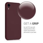Husa pentru iPhone XR, Silicon, Violet, 49983.190 fotografia produsului View 3 S
