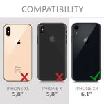 Husa pentru Apple iPhone XR, Silicon, Roz, 49983.167 fotografia produsului View 3 S