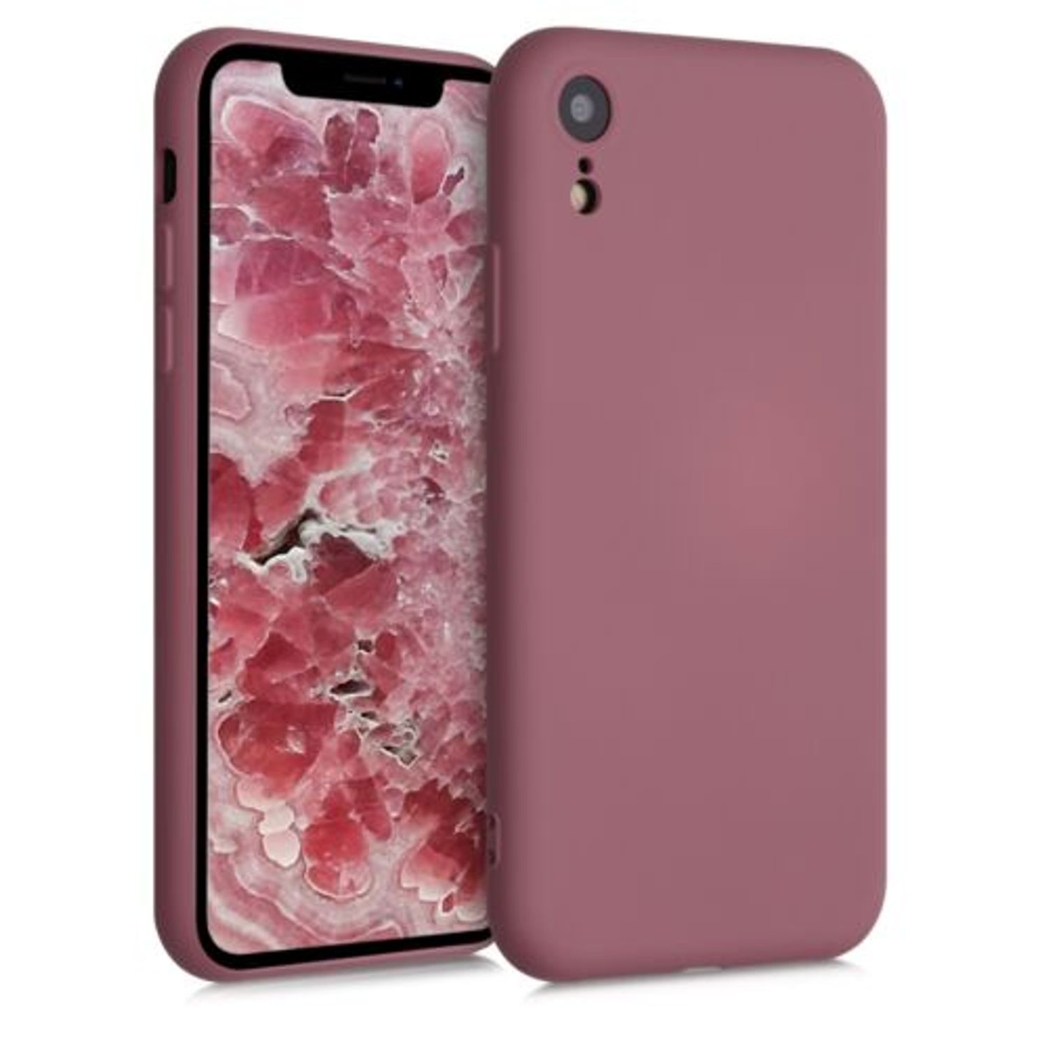 Husa pentru Apple iPhone XR, Silicon, Roz, 49983.167 fotografia produsului