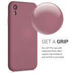 Husa pentru Apple iPhone XR, Silicon, Roz, 49983.167 fotografia produsului View 5 S