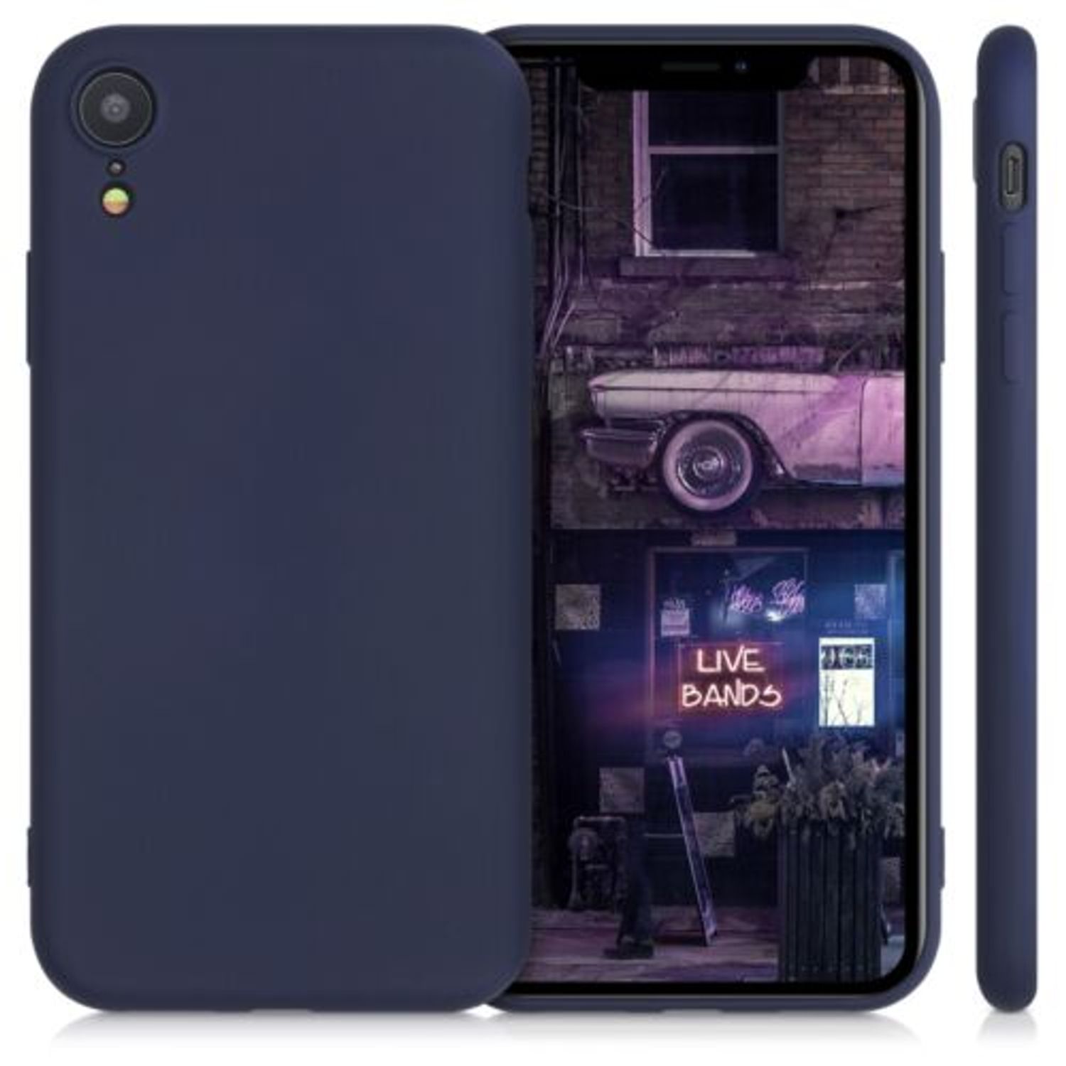 Husa pentru Apple iPhone XR, Silicon, Albastru, 49983.17 fotografia produsului View 2 L