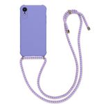 Husa pentru iPhone XR, Silicon, Mov, 49917.108 fotografia produsului