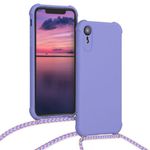 Husa pentru iPhone XR, Silicon, Mov, 49917.108 fotografia produsului View 3 S