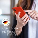 Husa pentru iPhone XR, Silicon, Portocaliu, 45910.164 fotografia produsului View 5 S