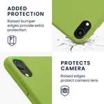 Husa pentru iPhone XR, Silicon, Verde, 45910.220 fotografia produsului View 4 S