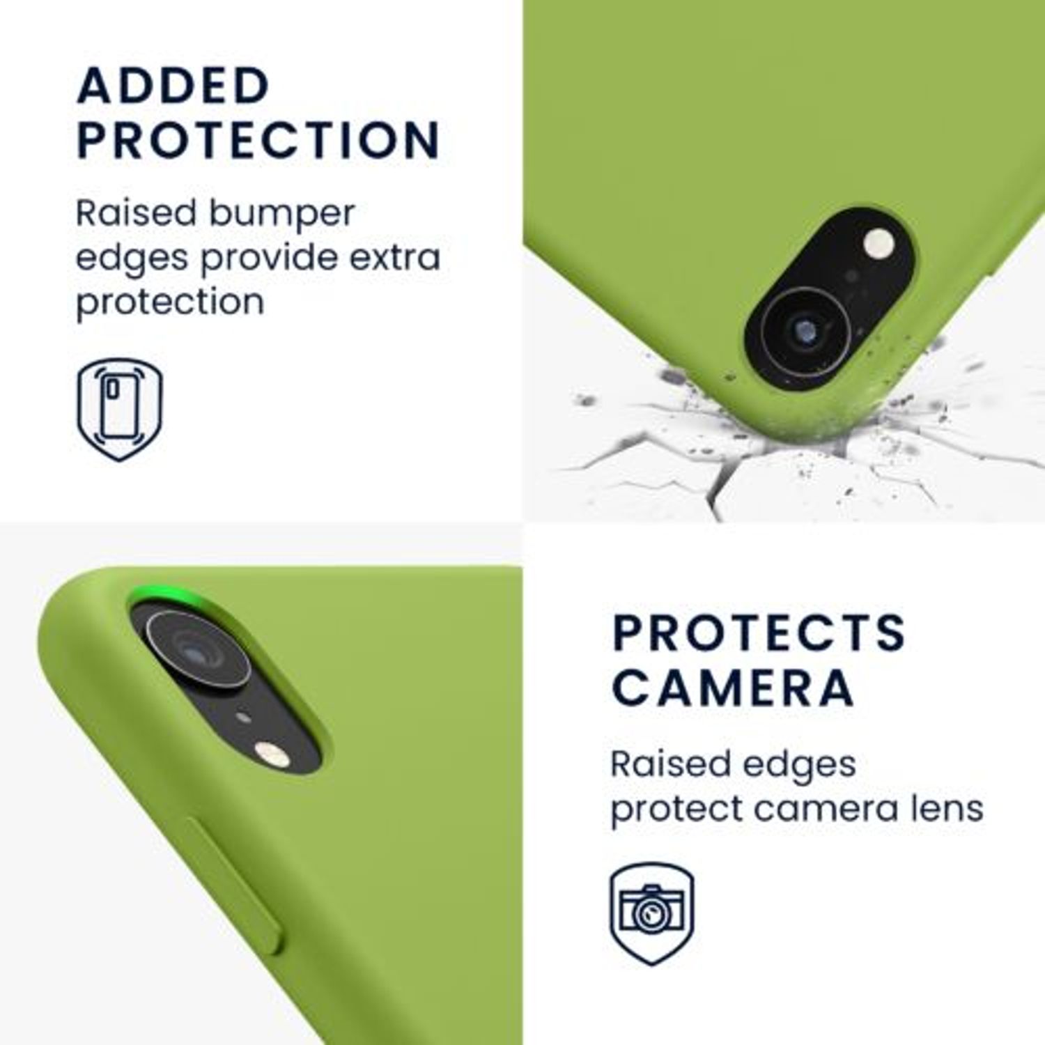 Husa pentru iPhone XR, Silicon, Verde, 45910.220 fotografia produsului View 4 L