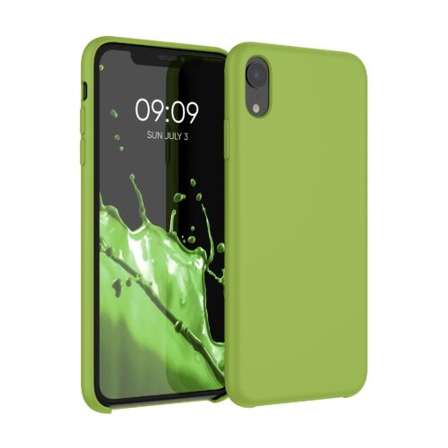 Husa pentru iPhone XR, Silicon, Verde, 45910.220 fotografia produsului