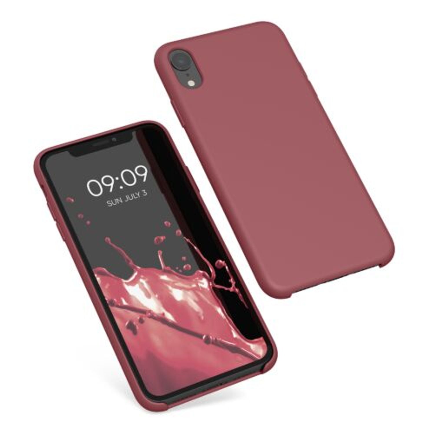 Husa pentru iPhone XR, Silicon, Rosu, 45910.160 fotografia produsului View 2 L