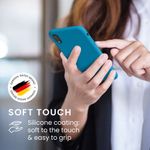 Husa pentru iPhone XR, Silicon, Albastru, 45910.224 fotografia produsului View 3 S