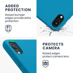 Husa pentru iPhone XR, Silicon, Albastru, 45910.224 fotografia produsului View 4 S