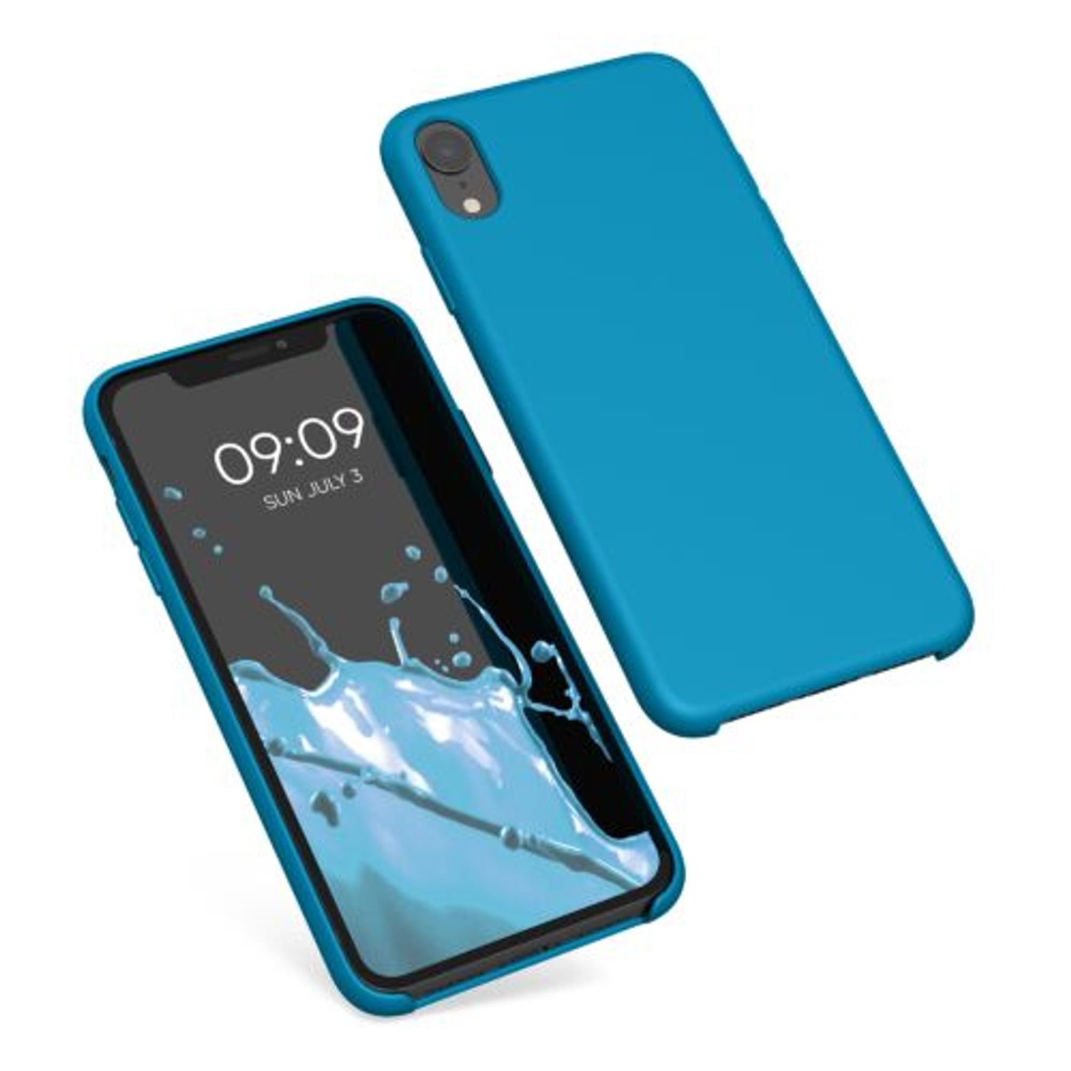 Husa pentru iPhone XR, Silicon, Albastru, 45910.224 fotografia produsului View 2 L
