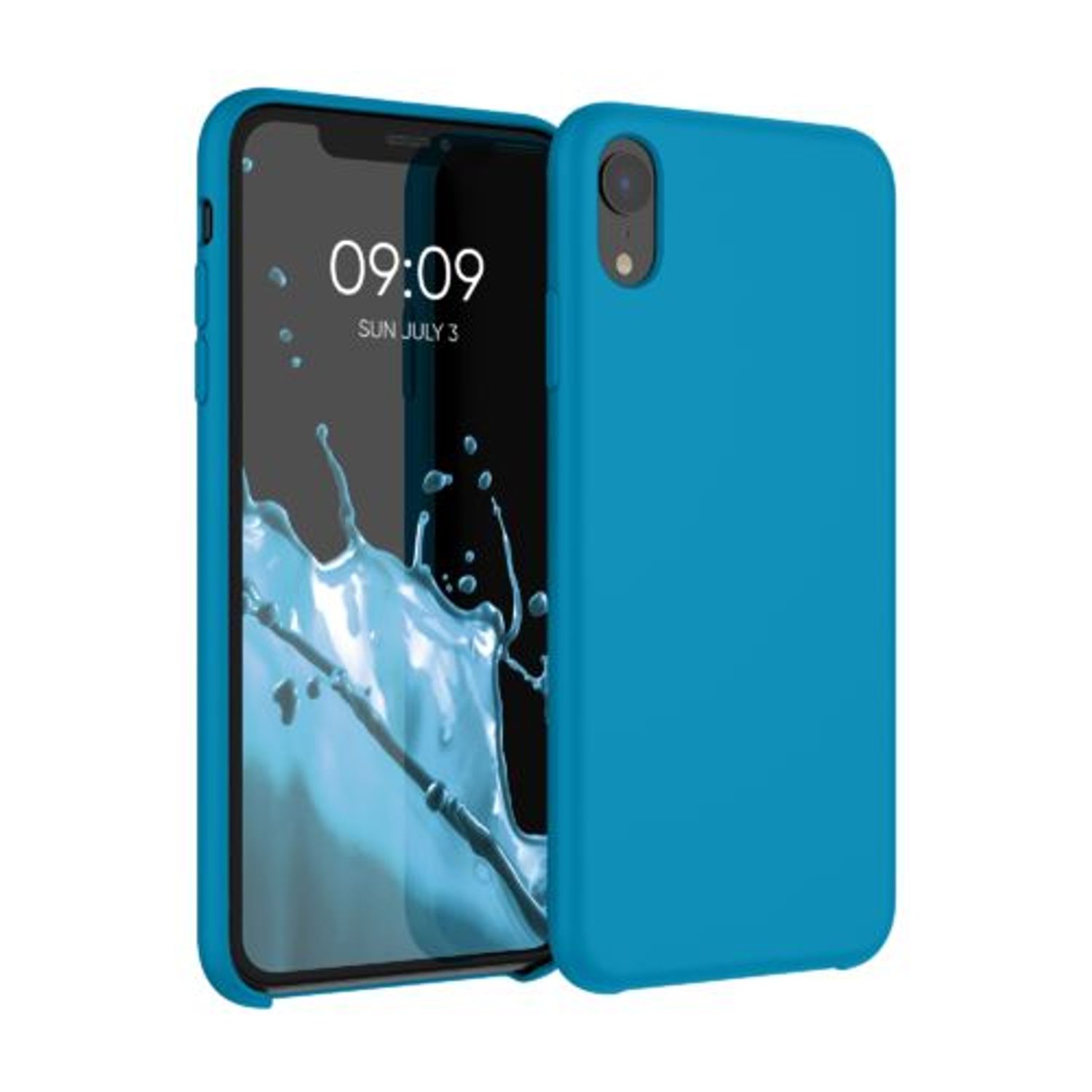 Husa pentru iPhone XR, Silicon, Albastru, 45910.224 fotografia produsului